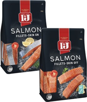I%26amp%3BJ+Frozen+Salmon+Fillets+Skin+On+or+Skin+Off+500g