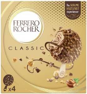 Ferrero+Rocher+Classic+Frozen+Dessert+Sticks+4+Pack+200g