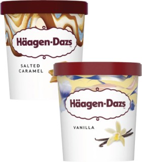 Hagen-Dazs-Ice-Cream-Tub-457mL on sale