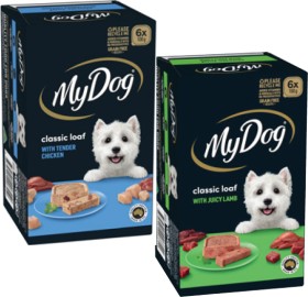 My-Dog-Dog-Food-6x100g on sale