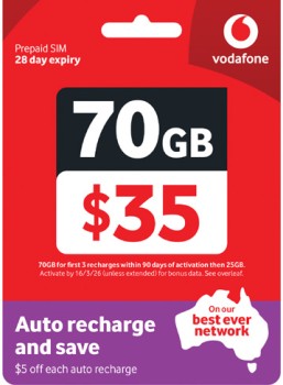 Vodafone-35-Starter-Pack on sale