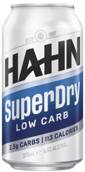 Hahn-Super-Dry-Cans-8x375mL on sale