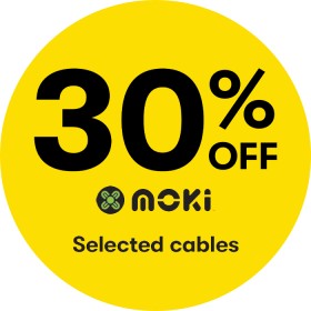 30-off-Selected-Moki-Cables on sale