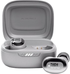 NEW+JBL+Live+Free+2+TWS+Headphones+-+Silver