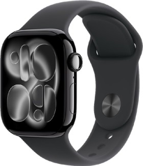 Apple-Watch-Series-11-GPS-42mm-Jet-Black-Aluminium-Case-with-Black-Sport-Band-SM on sale