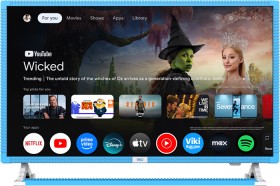 NEW-EKO-32-HD-Google-TV-with-Brick-Compatible-Frame-Blue on sale
