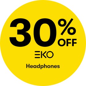 30-off-EKO-Headphones on sale