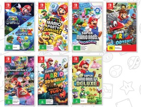 Nintendo-Switch-Mario-Games on sale