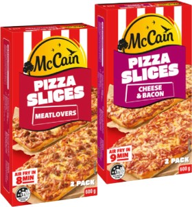 McCain+Pizza+Slices+600g+Selected+Varieties