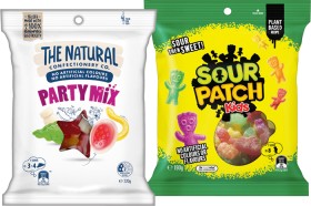 The+Natural+Confectionery+Co.+130%E2%80%91230g%2C+Sour+Patch+Kids+Bag+190g+or+Pascall+Lollies+150%E2%80%91300g+Selected+Varieties