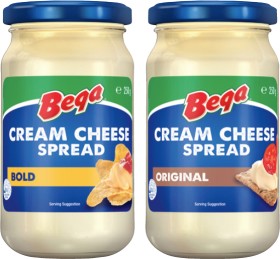 Bega+Cream+Cheese+Spread+250g+Selected+Varieties