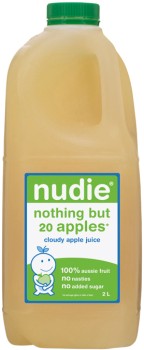 Nudie+Cloudy+Apple+or+Tropical+Brekkie+Juice+2+Litre