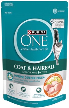 Purina+One+Dry+Cat+Food+450g+Selected+Varieties