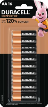 Duracell+Coppertop+Batteries+AA+16+Pack+or+AAA+14+Pack