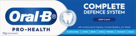 Oral%E2%80%91B+Pro+Health+Complete+Defence+System+Deep+Clean+Toothpaste+110g