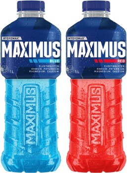 Maximus-Sports-Drink-1-Litre-Selected-Varieties on sale