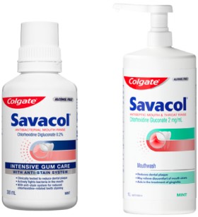 Colgate-Savacol-In-Office-At-Home-Rinses on sale