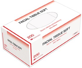 DE+Facial+Tissue+Soft+2ply+200+Sheets+Per+Box+24pk