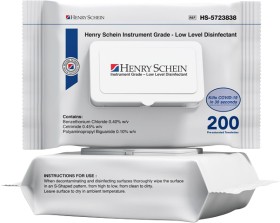 Buy+2%2B+5%25+off+Henry+Schein+Alcohol+Free+Wipe+Class+IIb+Instrument+Grade+FP+200pk