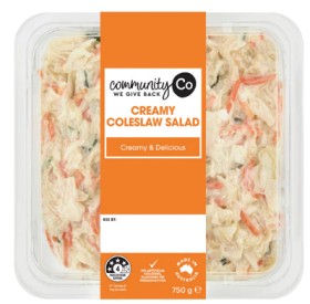 Community-Co-Creamy-Coleslaw-Salad-750g on sale