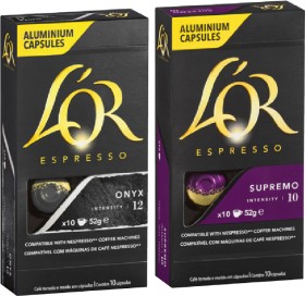 L%26rsquo%3BOR+Espresso+Coffee+Capsules+10+Pack+Selected+Varieties