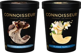 Connoisseur-Gourmet-Ice-Cream-1-Litre-Selected-Varieties on sale