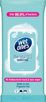 Wet-Ones-Antibacterial-Wipes-40-Pack-Selected-Varieties on sale