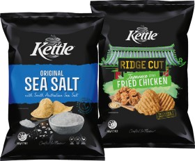 Kettle+Classic+Potato+Chips+150%E2%80%91165g+Selected+Varieties