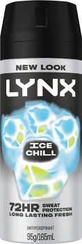 Lynx-Deodorant-Antiperspirant-Ice-Chill-165mL on sale