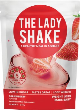The-Lady-Shake-Strawberry-840g on sale
