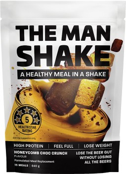 The-Man-Shake-Honeycomb-Choc-Crunch-840g on sale
