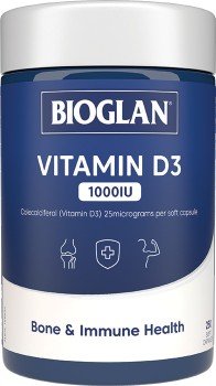 Bioglan-Vitamin-D3-1000IU-250-Capsules on sale