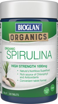Bioglan-Organic-Spirulina-200-Tablets on sale