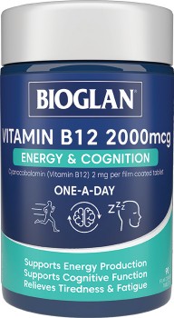 Bioglan-Vitamin-B12-2000mcg-90-Tablets on sale