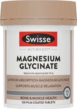 Swisse-Ultiboost-Magnesium-Glycinate-120-Tablets on sale