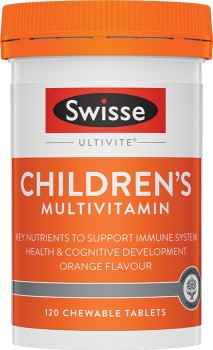 Swisse-Ultivite-Childrens-Multivitamin-120-Tablets on sale