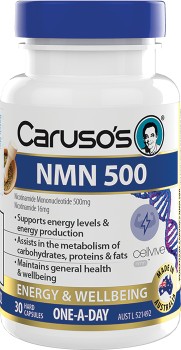 NEW-Carusos-NMN-500-30-Capsules on sale