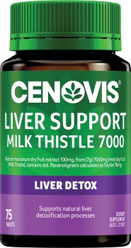 Cenovis-Liver-Support-Milk-Thistle-7000-75-Tablets on sale