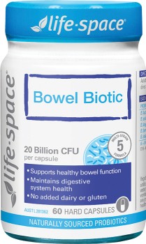 Life-Space-Bowel-Biotic-60-Capsules on sale