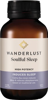 Wanderlust-Soulful-Sleep-30-Capsules on sale