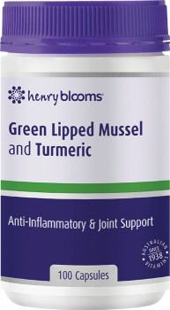 Henry+Blooms+Green+Lipped+Mussel+%26amp%3B+Turmeric+100+Capsules%2A