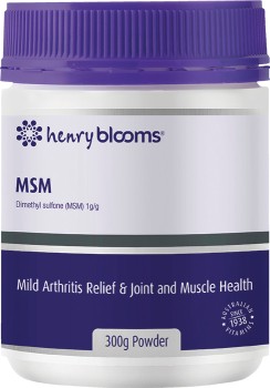Henry-Blooms-MSM-Powder-300g on sale