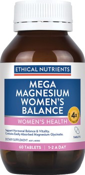 Ethical-Nutrients-Mega-Magnesium-Womens-Balance-60-Tablets on sale