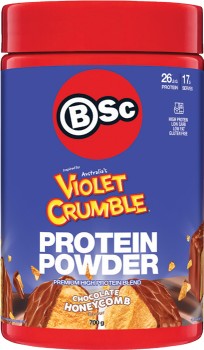 BSc-x-Violet-Crumble-Protein-Chocolate-Honeycomb-Powder-700g on sale