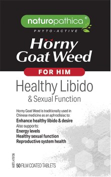 Naturopathica-Phyto-Active-Horny-Goat-Weed-For-Him-50-Tablets on sale