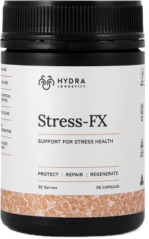Hydra-Longevity-Stress-FX-90-Capsules on sale