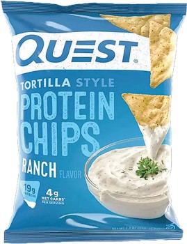 Quest-Tortilla-Protein-Chips-Ranch-32g on sale