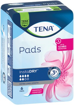 Tena+Pads+InstaDry+6+Pack
