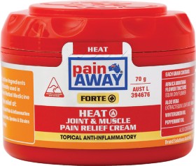 Pain-Away-Forte-Heat-Joint-Pain-Relief-Cream-70g on sale