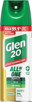 Glen-20-Spray-Disinfectant-All-In-One-Original-300g on sale